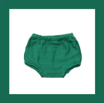 Bloomer coton vert bébé unisexe 100% coton bio