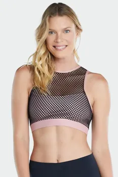 Brassière sport femme en polyamide bio "Caruaru" faite en France