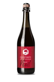 Bière Ale ambrée bio "Gustave Noël" à la mousse généreuse de 75cl