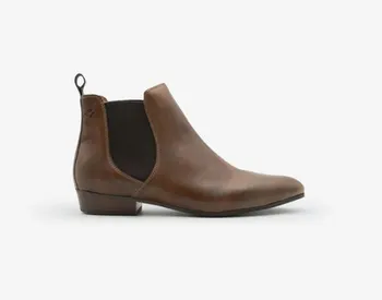 Bottine vegan marron femme Laïka certifiée made in France