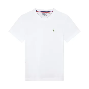 Tee-shirt homme blanc en coton bio fabriqué en France
