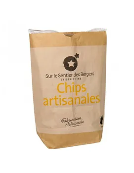 Chips artisanales et craquantes aux pommes de terre 60g pour l’apéro