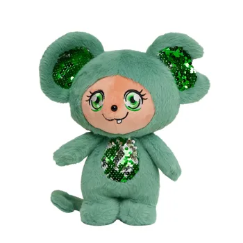 Peluche Mila Mouse , kids of the wool