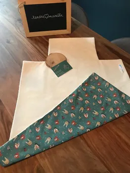 Matelas à langer bébé mixte en coton bio "Nomade" fait en France