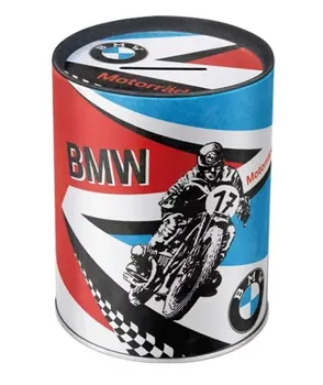 Tirelire vintage en métal BMW motorräder