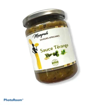 Sauce 100% naturelle "Teranga" avec poivron et oignon vert