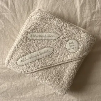 Sortie de bain bébé en coton bio, fabriquée en France, Aiméodore