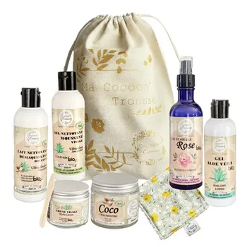 Cocoon'Trousse Routine Peaux Normales Bio Cocoon'Essence, bio, naturel et fabriqué en france