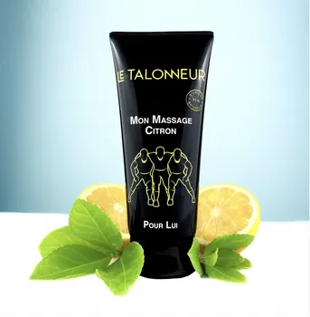 Gel massage - Mon massage citron - Le Talonneur. 