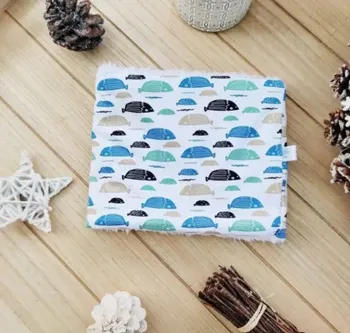 Tour de cou bébé hiver tout doux "Snood poisson" 100% oeko tex