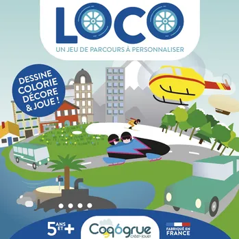 Jeu de société et loisir créatif  "Loco" fait en France
