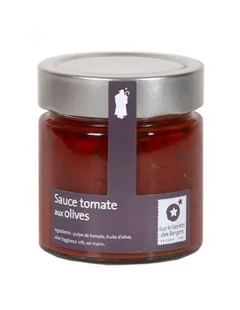 Sauce tomate aux olives "Taggiasca" - 200g