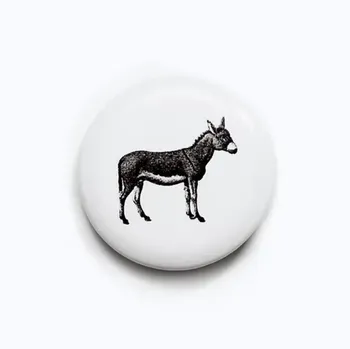 Badge "Donkey" pin's original et vintage