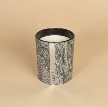 Fourreau réversible Bougie Granite, pour bougie Belaia 70h