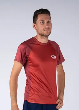 Tee-shirt running bio pour homme fait avec matériaux recyclés 