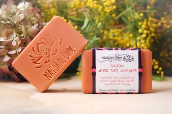 Savon hydratant bio peau sensible et irritée "Muse des Champs"