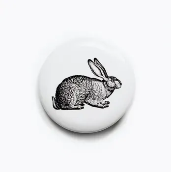 Badge "Rabbit" pin's original et vintage