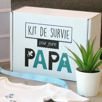Boite à papa  - Le kit de survie jeune papa - 