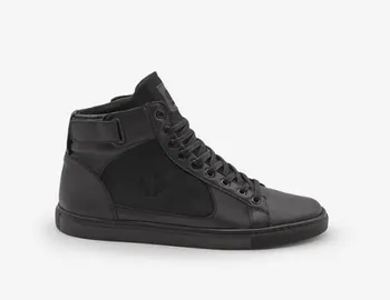 Baskets vegan raisin et noir femme Wallace certifiées oeko tex