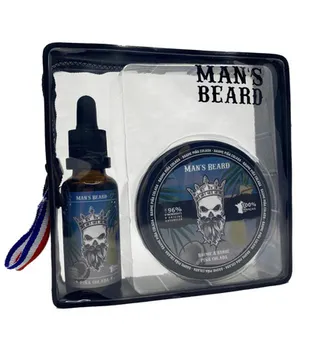 Trousse duo huile et baume pour barbe senteur pina colada 