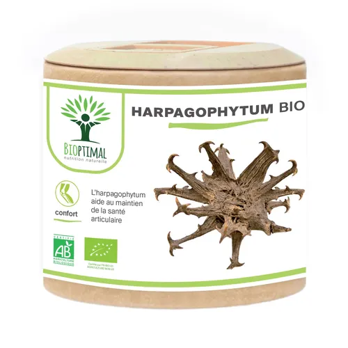 Complément alimentaire bio harpagophytum "articulation" 60 gélules