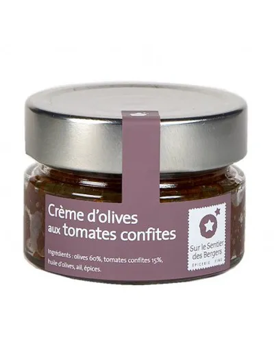 Crème d'olives aux tomates confites - 90g