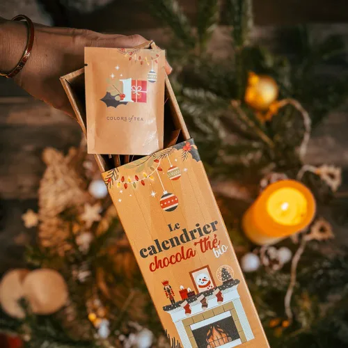 Calendrier de l'Avent Chocola'thé BIO - thé, tisanes et chocolat vrac