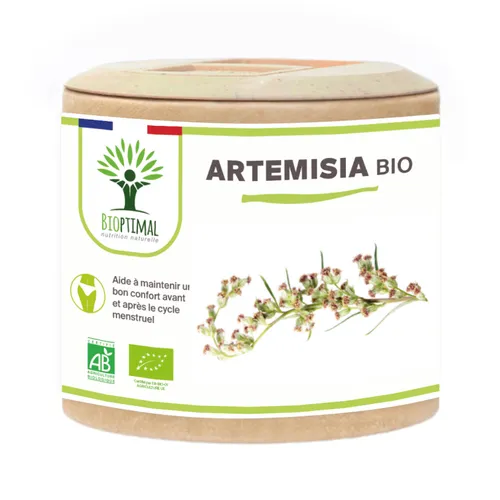 Artémisia Bio 60 gélules - confort menstruel - santé rénale - appétit