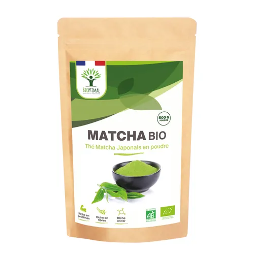 Matcha bio 400g - relaxation - concentration - minceur - immunité