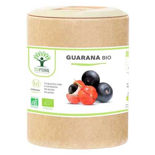 Guarana minceur, brule graisse bio Complément alimentaire  200 gélules