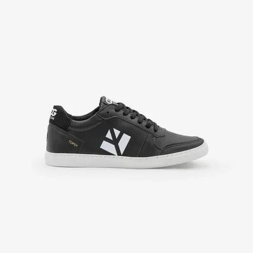 Sneakers femme noir et blanc Topsy en matériaux recyclés certifiés