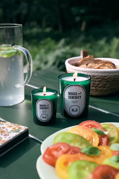 Bougie parfumée à la menthe, au citron vert et au basilic 80g