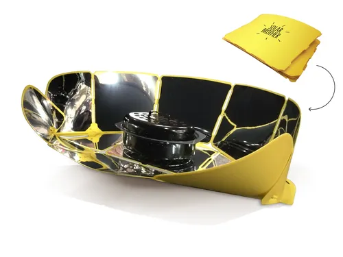 Cuiseur solaire pliable et bio en acier "Sungood" fait en France