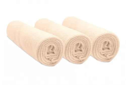 Lot de 3 housses matelas à langer de 50x70 / 50x75 cm en coton bio
