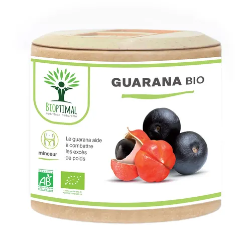 Complément alimentaire bio guarana" minceur" 60 gélules