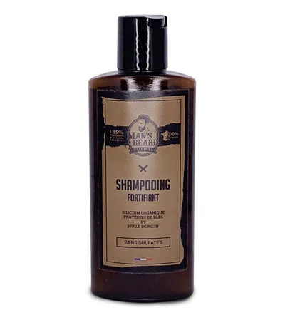 Shampooing homme fortifiant sans sulfates made in France 150ml