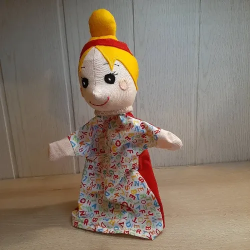 Marionnette à main "Lilibelle" en tissu
