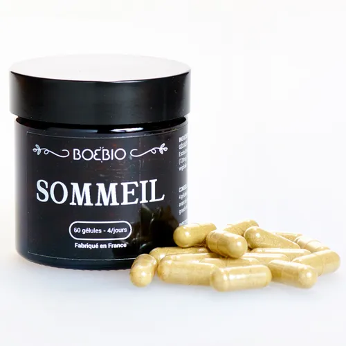 BoeBio Sommeil  60 gélules : complément alimentaire pour mieux dormir