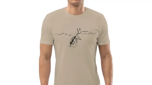 Tee-shirt homme "Turtle Rescue" en coton bio fabriqué en Europe