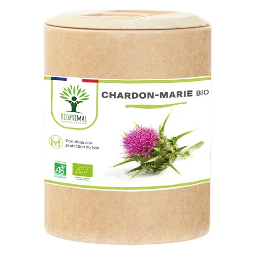 Chardon-Marie bio 200 gélules - foie - digestion - glycémie - immunité