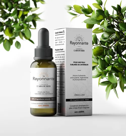 LA RAYONNANTE, concentré d'antioxydant, 100% d'ingrédients naturels