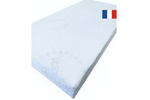 Matelas bébé 60x120 cm à deux faces et à mémoire de forme