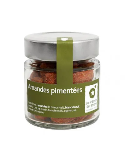 Amandes Pimentées - 60 grammes | Epicerie Fine