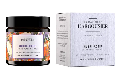 SOIN VISAGE PEAU MATURE A BASE D'ARGOUSIER - NUTRI ACTIF