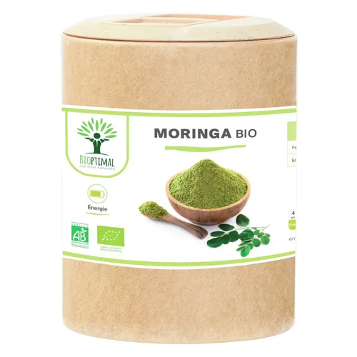 Moringa bio "antioxydant" Complément alimentaire bio 200 gélules
