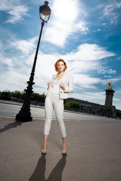 Veste de tailleur de la Maison Vanille Paris