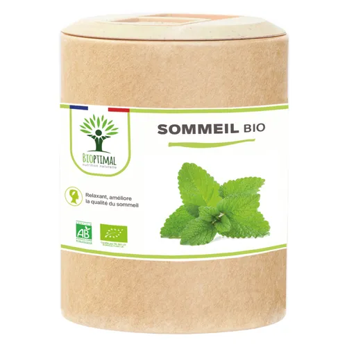 Sommeil bio 200 gélules - détente - relaxation – endormissement