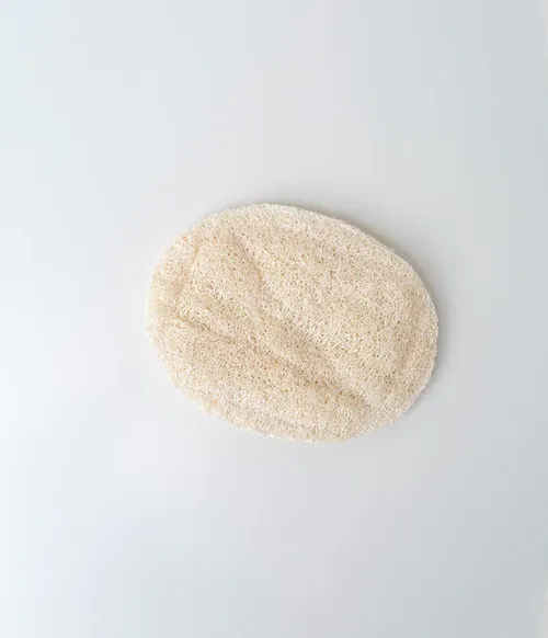 Porte-savon en luffa 100% naturel et zéro-déchet fait en France