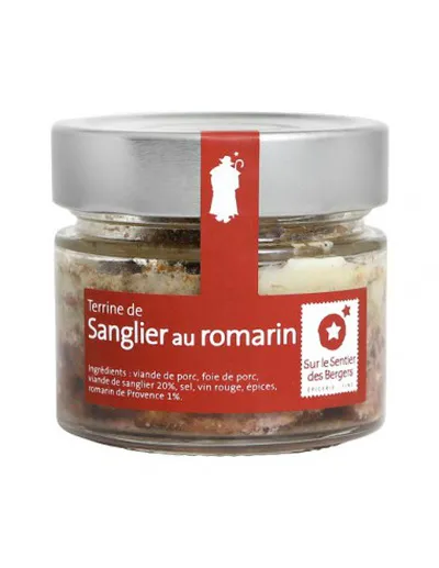 Terrine de Sanglier au Romarin - 130 g