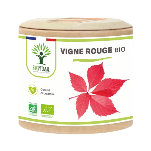 Vigne rouge Bio 23g – Complément alimentaire contre les jambes lourdes